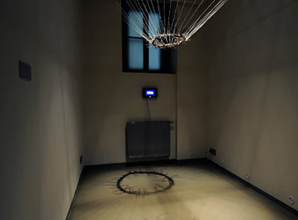 kombinovaná technika, 2011, prostorová instalace